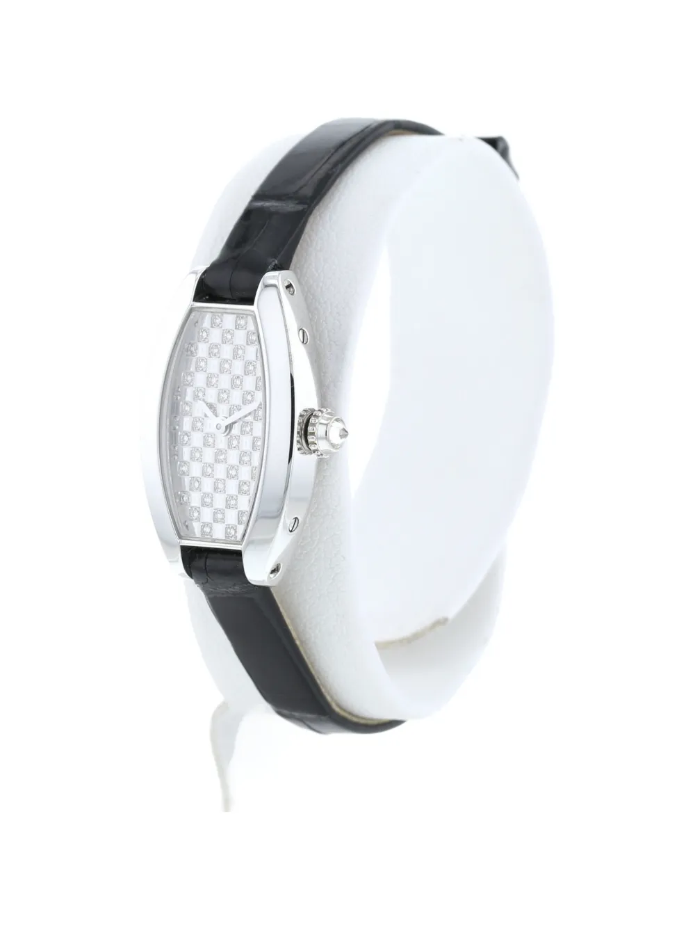  Cartier 2000 Mini Tonneau 27mm Watch - Silver 