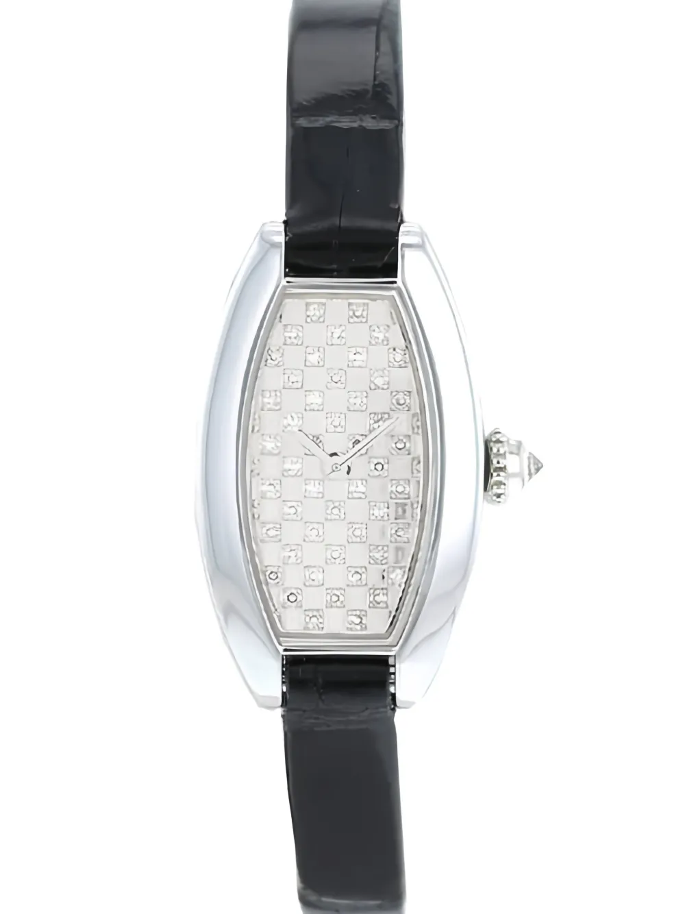  Cartier 2000 Mini Tonneau 27mm Watch - Silver 