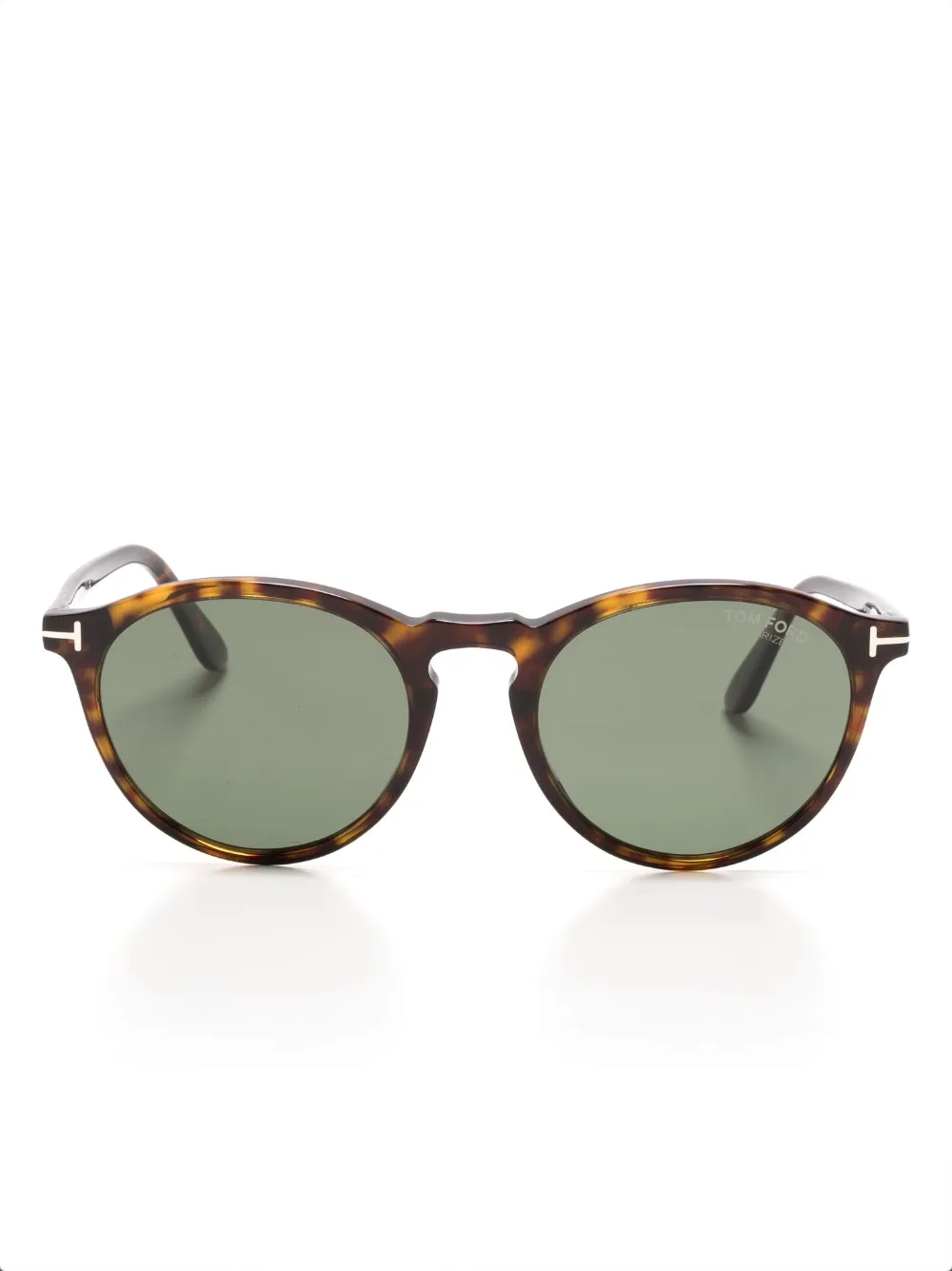 Tom Ford Round-frame Sunglasses In Brown