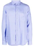 ASPESI long-sleeve linen shirt - Purple