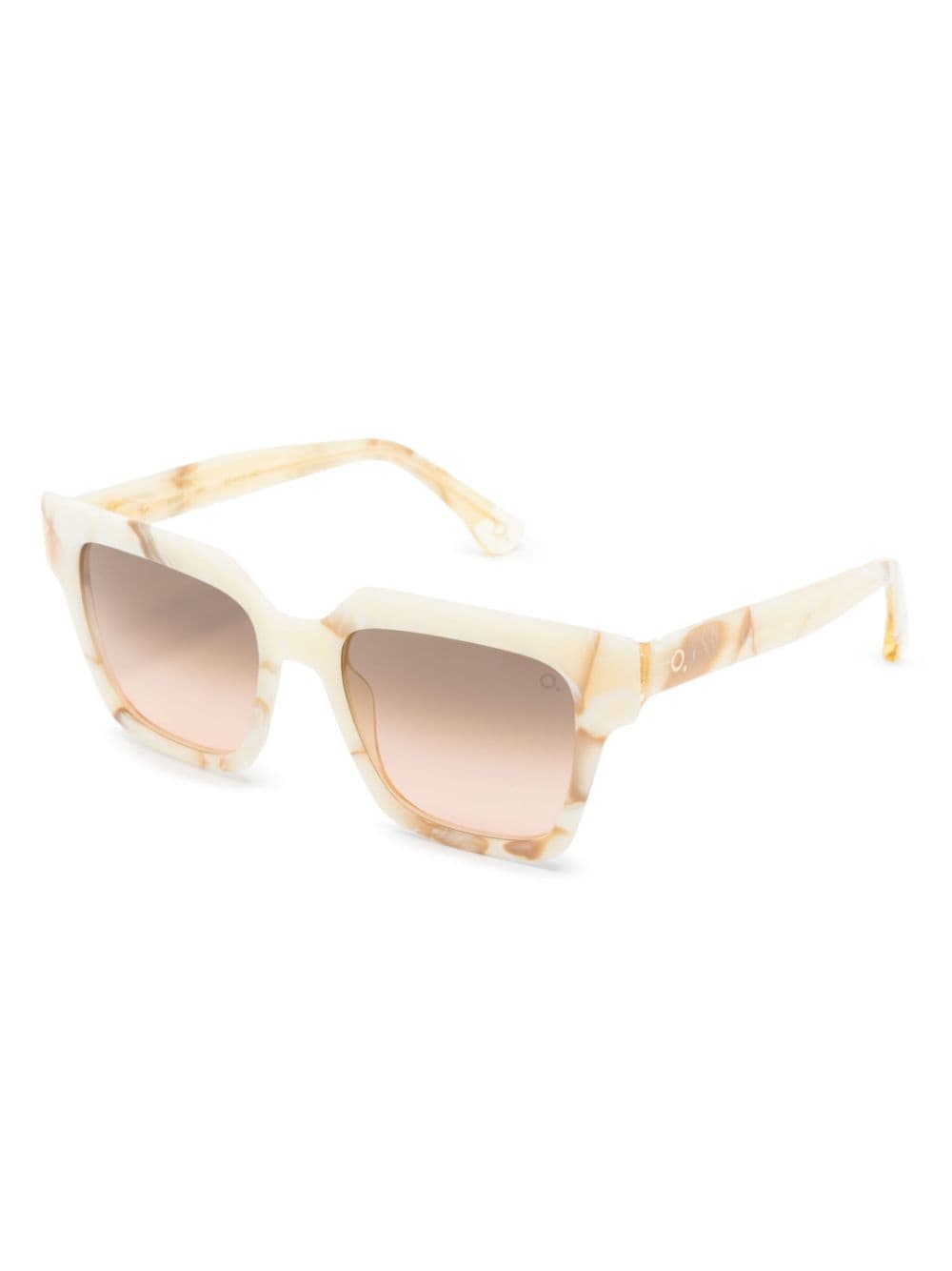 Etnia Barcelona Simbo square-frame sunglasses - Geel