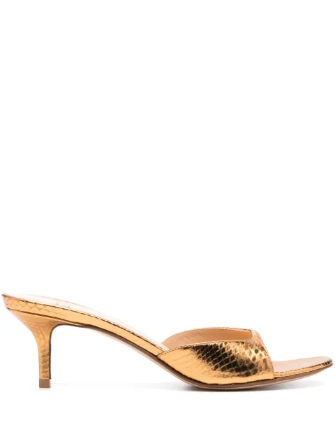 Francesco Russo mules R1S918 con tacón de 65mm
