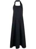 Studio Nicholson open-back flared long dress - Blue