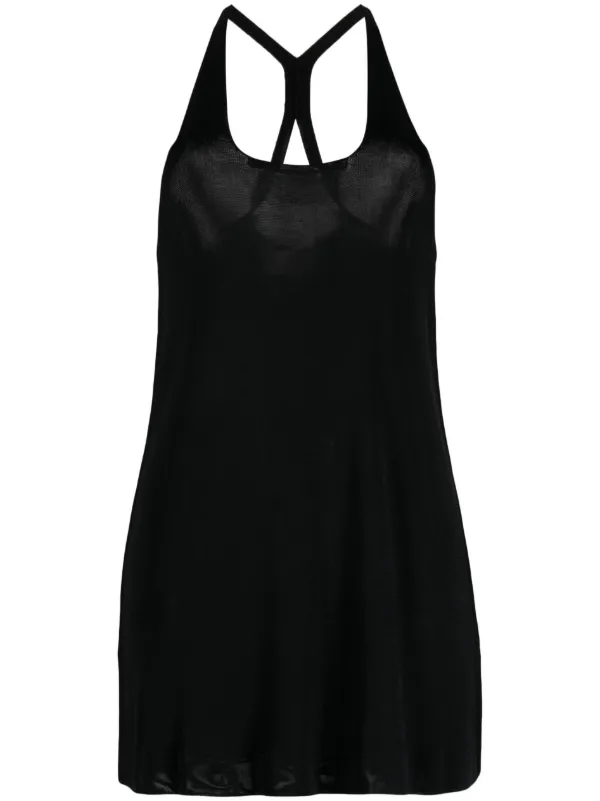 Studio Nicholson Midori Knitted Sleeveless Top in Blue