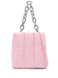 STAND STUDIO quilted chain-link tote bag - Pink