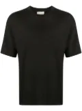 Ma'ry'ya short-sleeve linen-blend T-shirt - Black