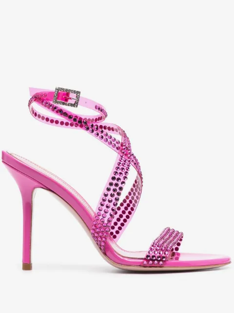 Gedebe Kim 100mm embellished sandals