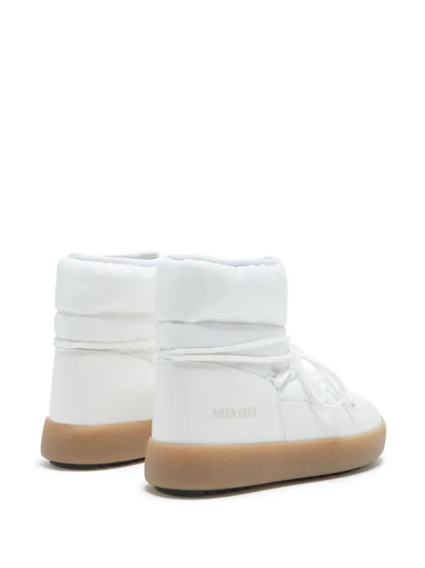 Moon Boot LTrack Low ブーツ | ホワイト | FARFETCH JP