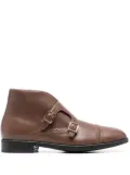 TOM FORD double-buckle monk shoes - Brown