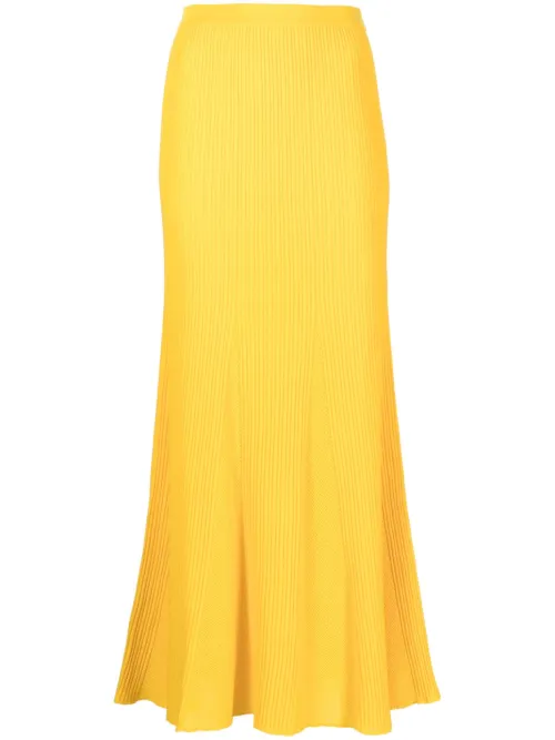 Jupe en laine à taille haute - Gabriela Hearst - Modalova