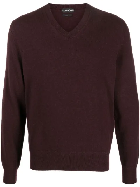 TOM FORD V-neck cashmere jumper