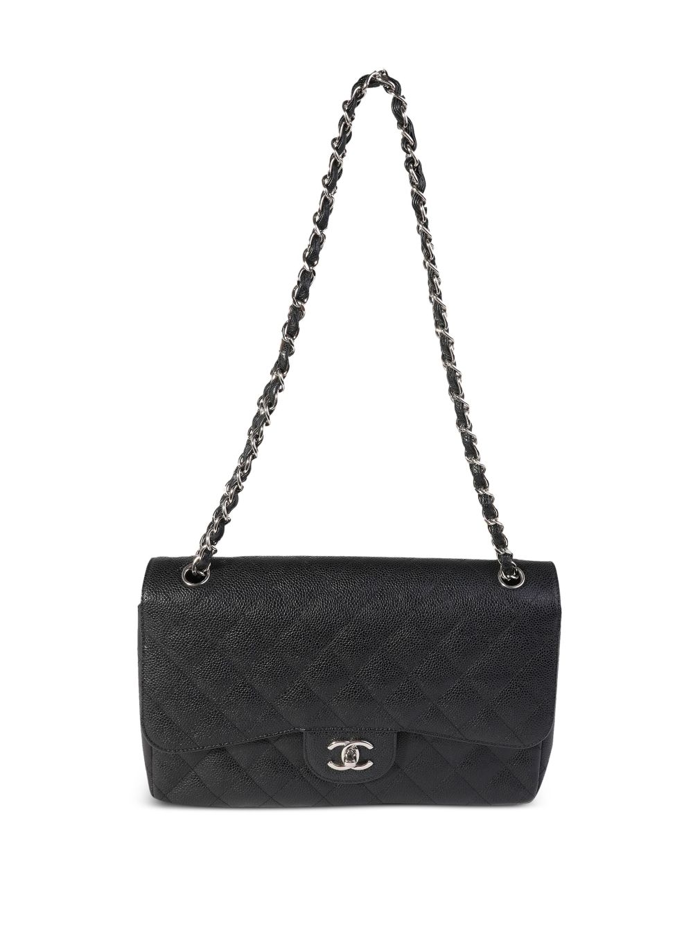 Affordable HOT SALE CHANEL 2011 Jumbo Double Flap shoulder bag Women