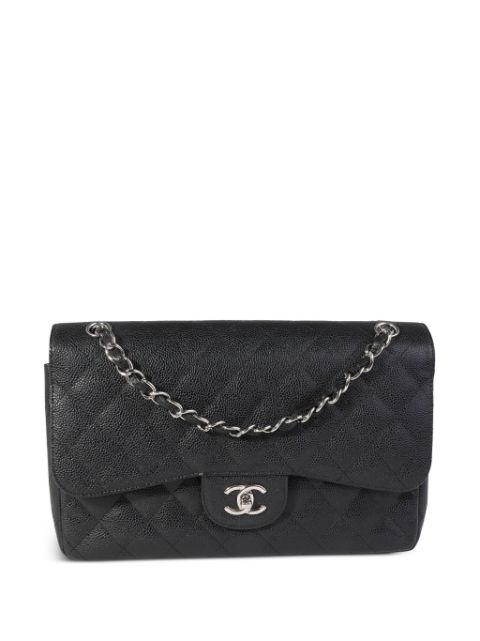 HOT SALE CHANEL 2011 Jumbo Double Flap shoulder bag Women