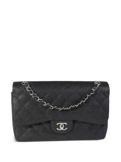 Sac porté épaule Jumbo Double Flap (2011) - CHANEL Pre-Owned - Modalova