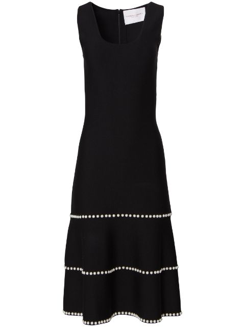 Carolina Herrera scoop-neck midi dress Women