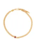 Missoma October Birthstone chain bracelet - Gold