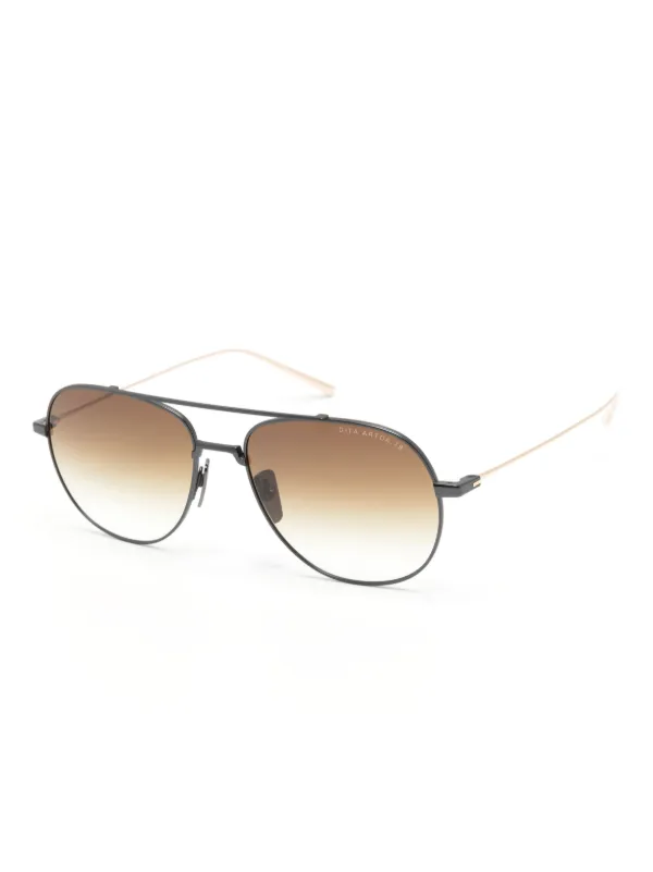 Dita Eyewear ラウンドフレーム サングラス | ブラック