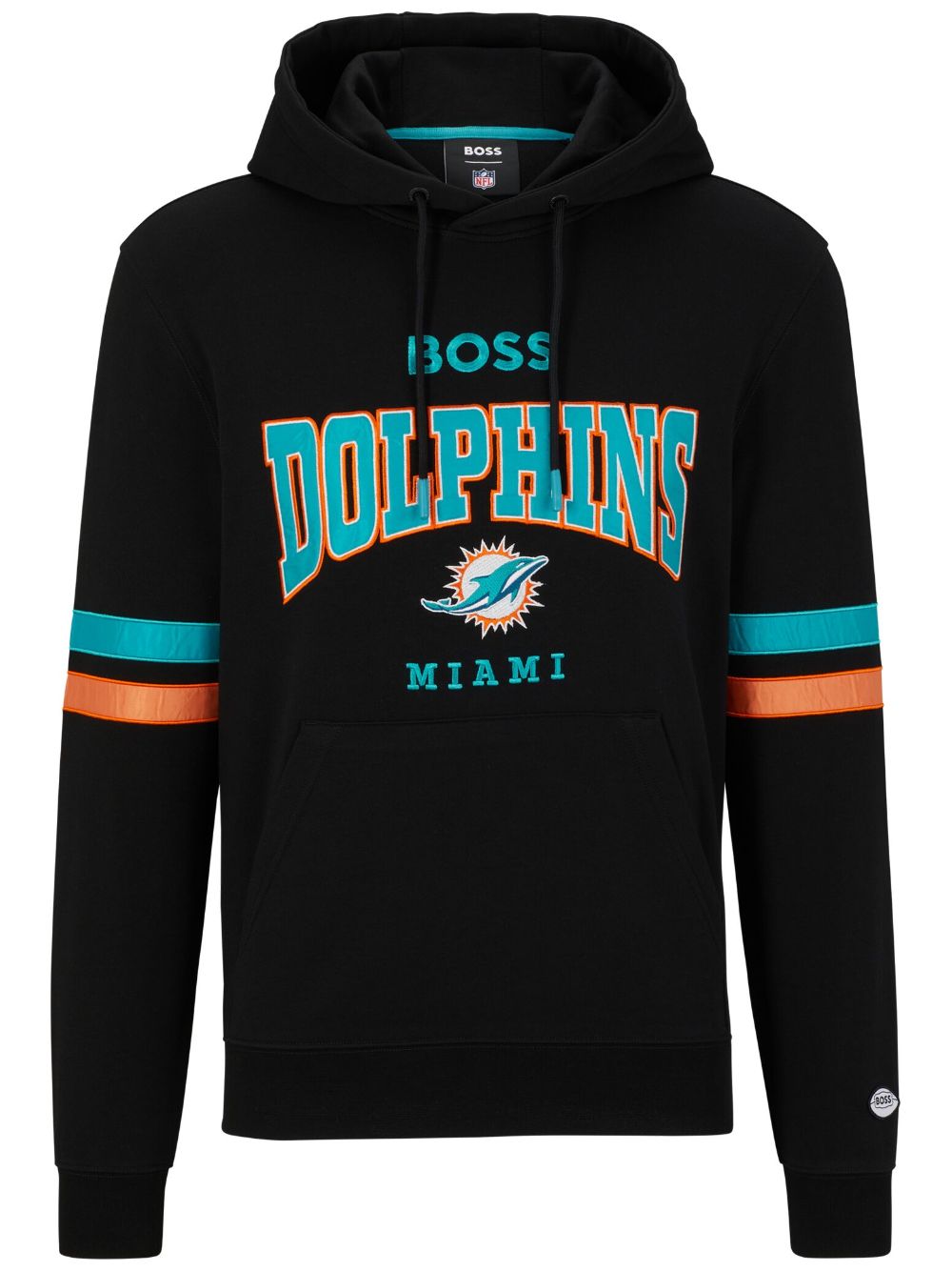 BOSS x NFL logo-patch Hoodie - Farfetch