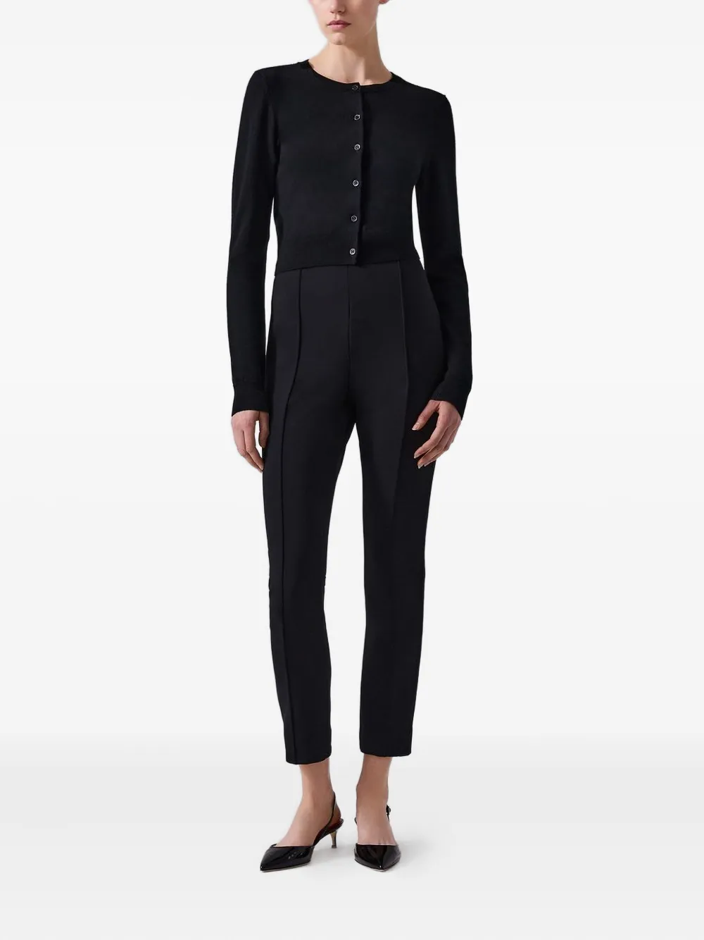Carolina Herrera button-front cropped cardigan | Cardigans | Image 2