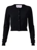 Carolina Herrera button-front cropped cardigan - Black