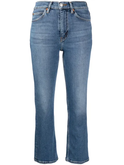 RE/DONE 70s straight-leg cropped jeans