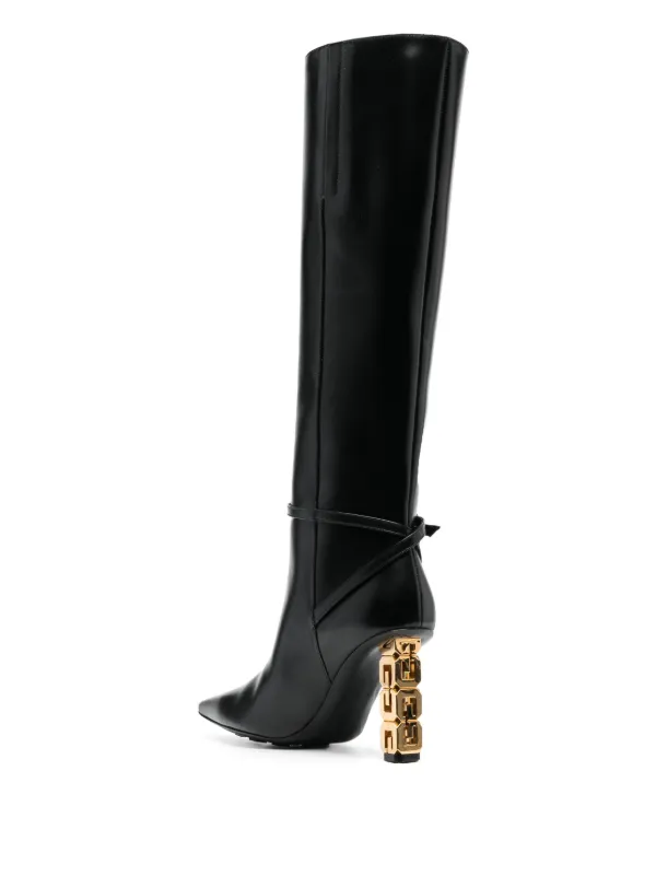 Givenchy 100mm knee-high Boots | Black | FARFETCH Givenchy 100mm knee-high Boots | Black | FARFETCH