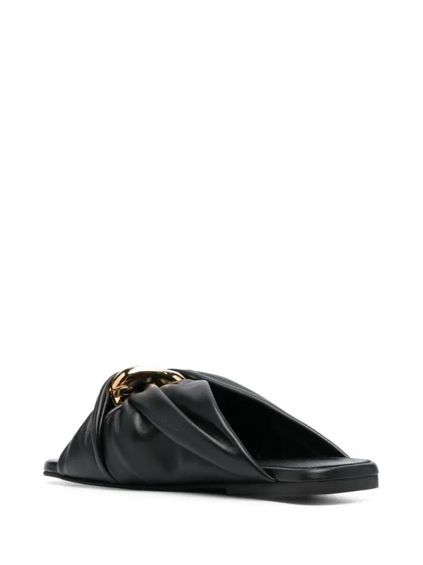 シューズ・サンダルその他 JW ANDERSON Woman Flat sandals Black AN35004A121409 99 J.W.Anderson JW ANDERSON ジェイダブリューアンダーソン