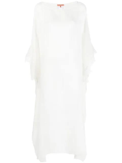 Ermanno Scervino lace-trim maxi dress