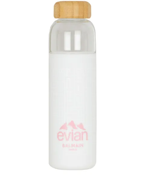Balmain x Evian glass bottle