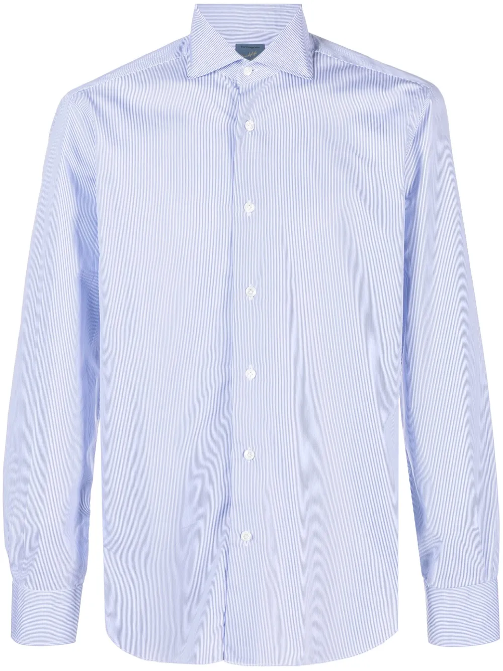Barba Napoli Spread-collar Cotton Shirt In White