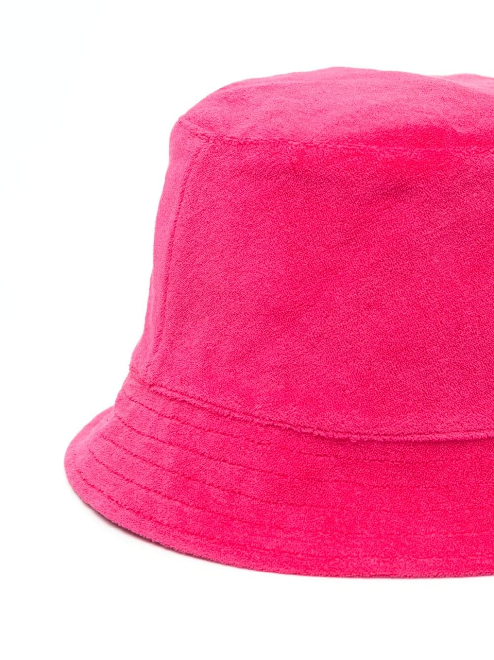Shop Moncler Reversible Logo-patch Bucket Hat In Pink