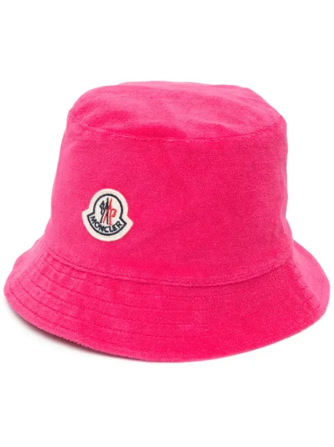 Moncler reversible logo-patch bucket hat