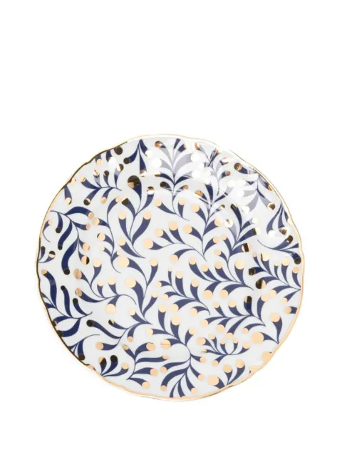 Bitossi Home botanical-print dessert plate