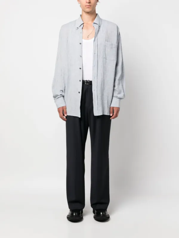 OUR LEGACY ロングスリーブ シャツ | ブルー | FARFETCH JP