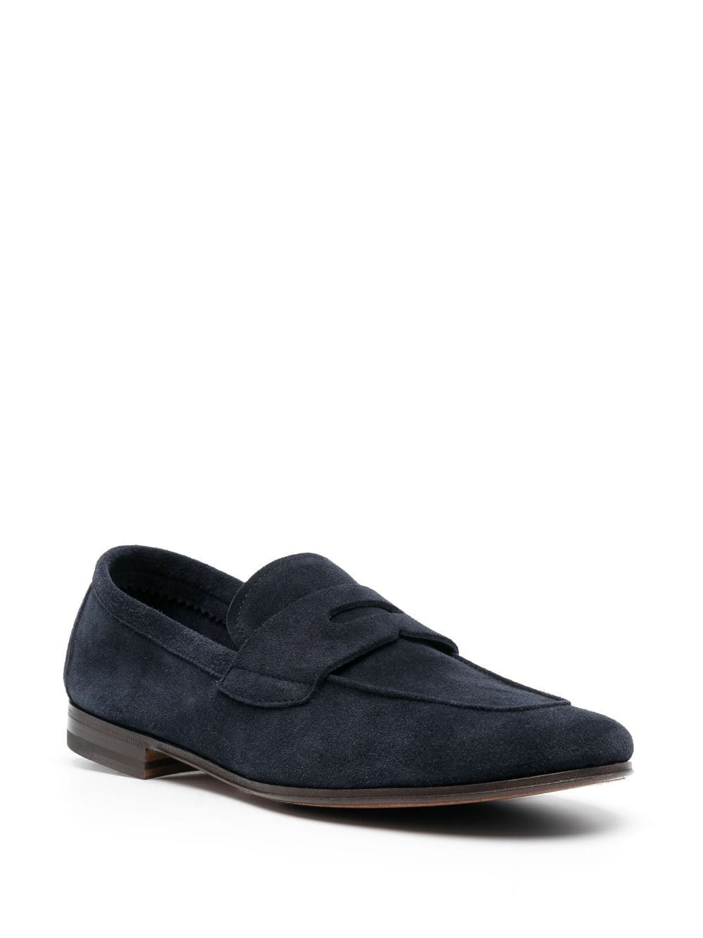 Henderson Baracco Capri suède loafers - Blauw