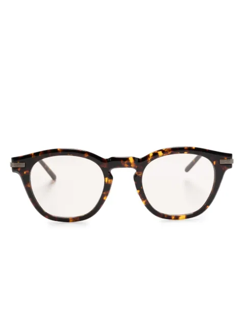 Oliver Peoples Len tortoiseshell-effect glasses