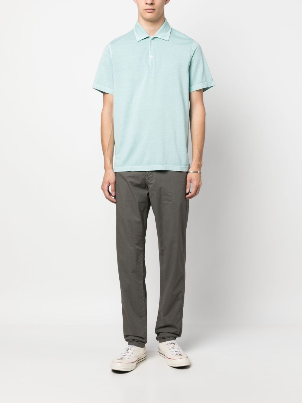 ASPESI Straight chino - Groen