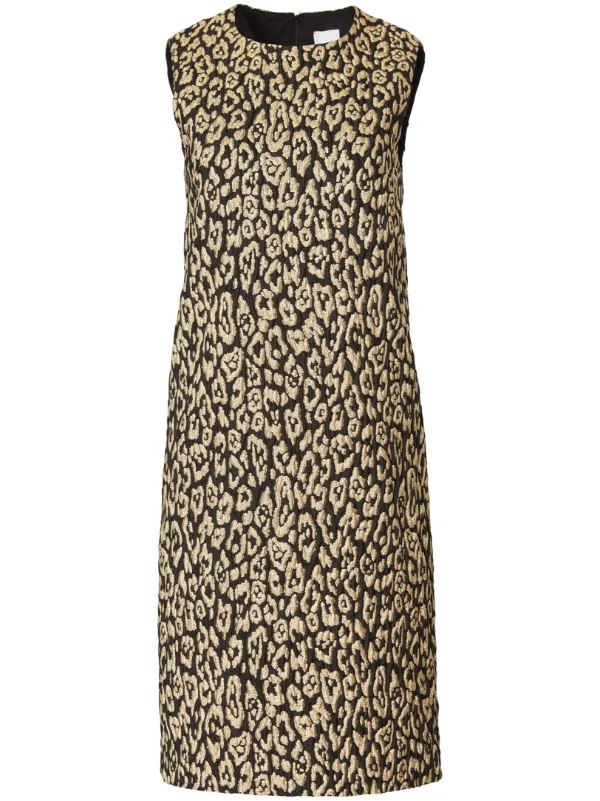 Carolina herrera shop leopard dress