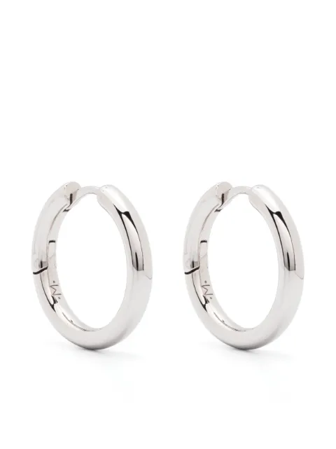 Missoma Tunnel medium hoop earrings