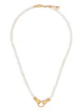 Missoma x Harris Reed In Good Hands pearl necklace - White