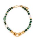 Missoma x Harris Reed In Good Hands beaded bracelet - Gold