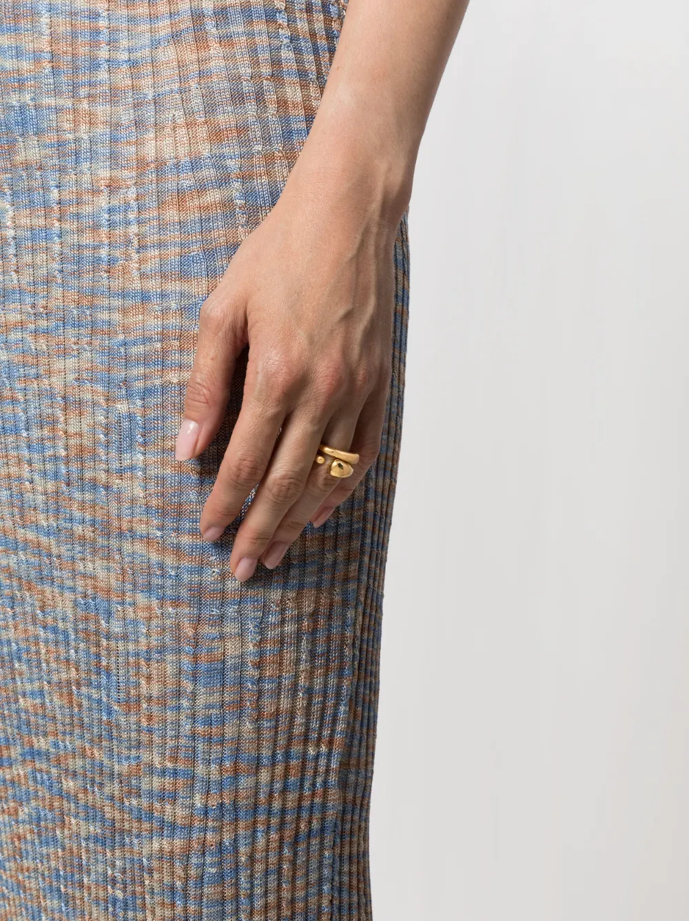 Missoma Organic stacking rings - Goud