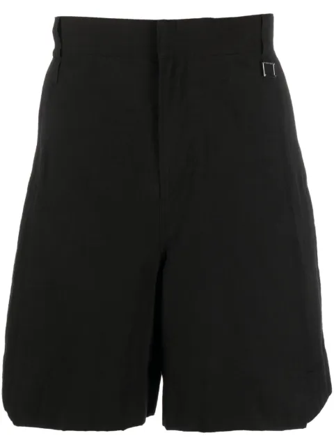 Wooyoungmi cotton-hemp blend bermuda shorts