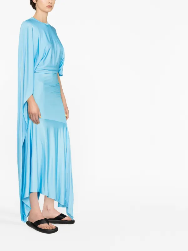 【送料&関税込】Stella McCartney Light-blue Long Dress Stella McCartney Light Blue Long Dress for Women SS23 – LOZURI®