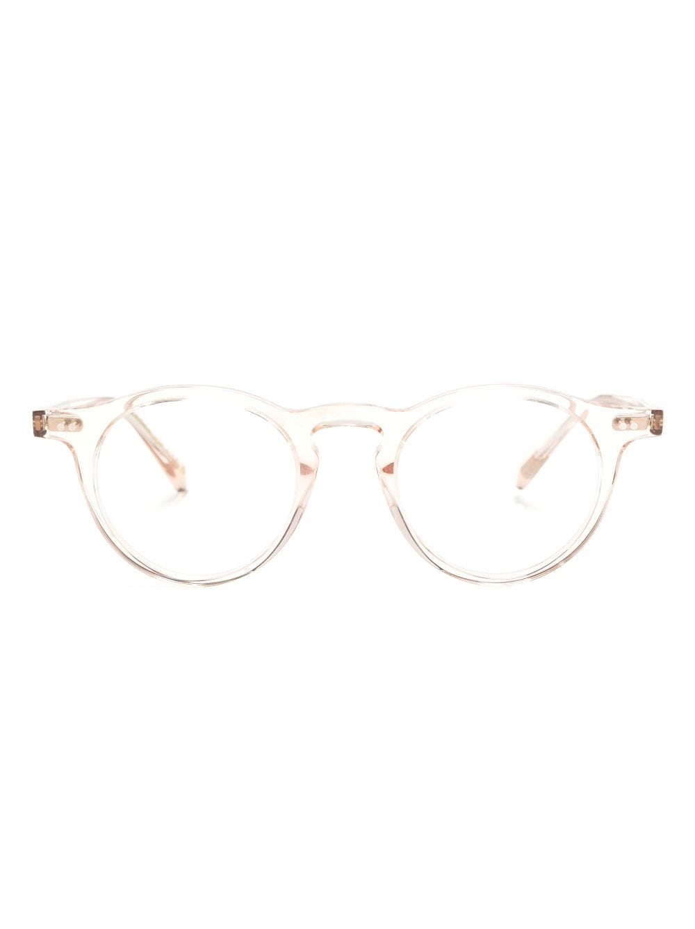 Oliver Peoples Op-13 Round-frame Glasses In Pink