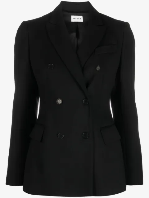 P.A.R.O.S.H. Giacca double-breasted wool-blend blazer