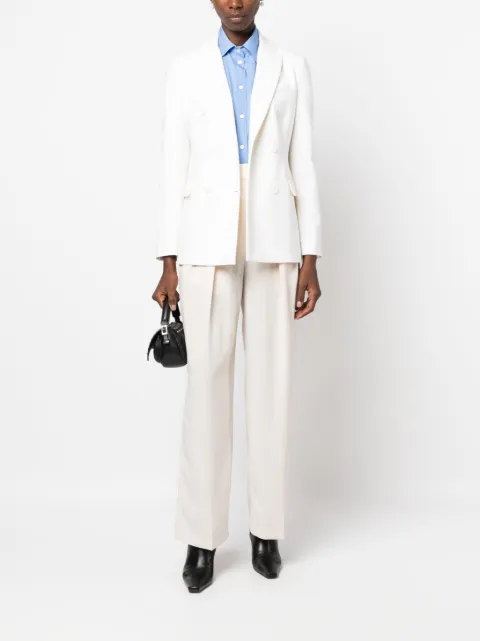 P.A.R.O.S.H. Giacca double-breasted wool-blend blazer