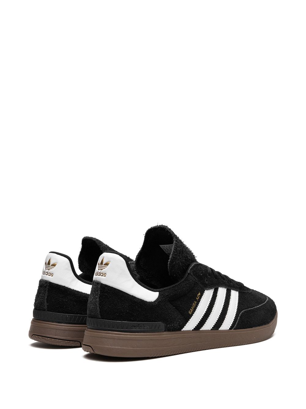 Shop Adidas Originals Samba Adv "black" Suede Sneakers