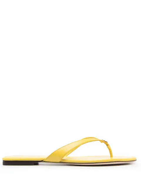 Tory Burch Capri logo-plaque flip-flops