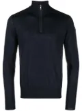 Paul & Shark logo-patch roll-neck jumper - Blue